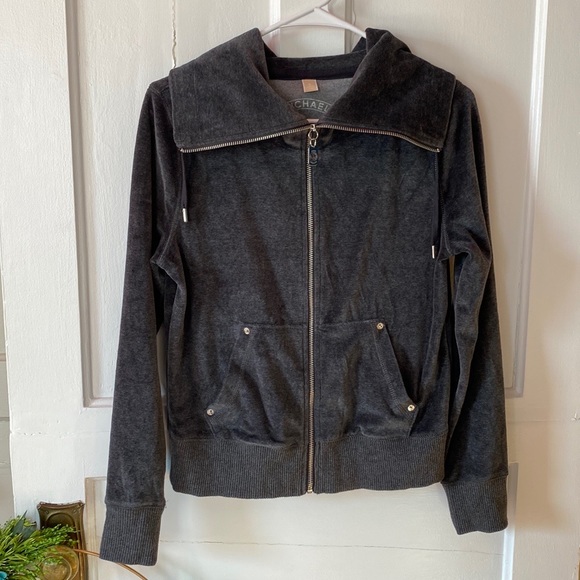 Michael Kors Velour Sport Sweatshirt - Picture 3 of 7